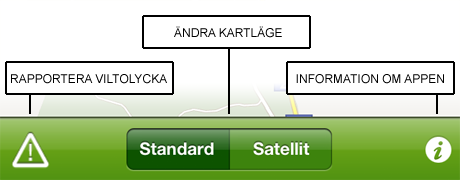 Viltolycka verktygsfält