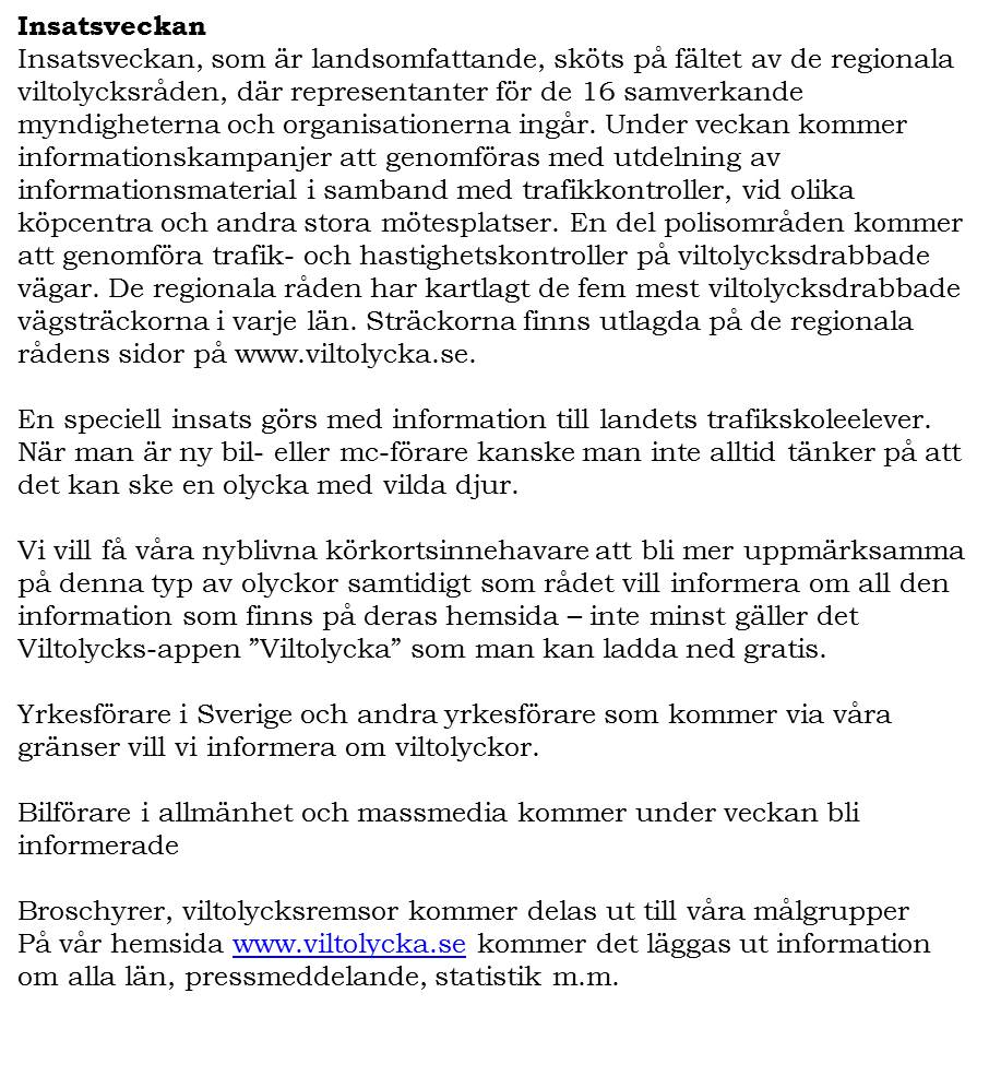Insatsveckan